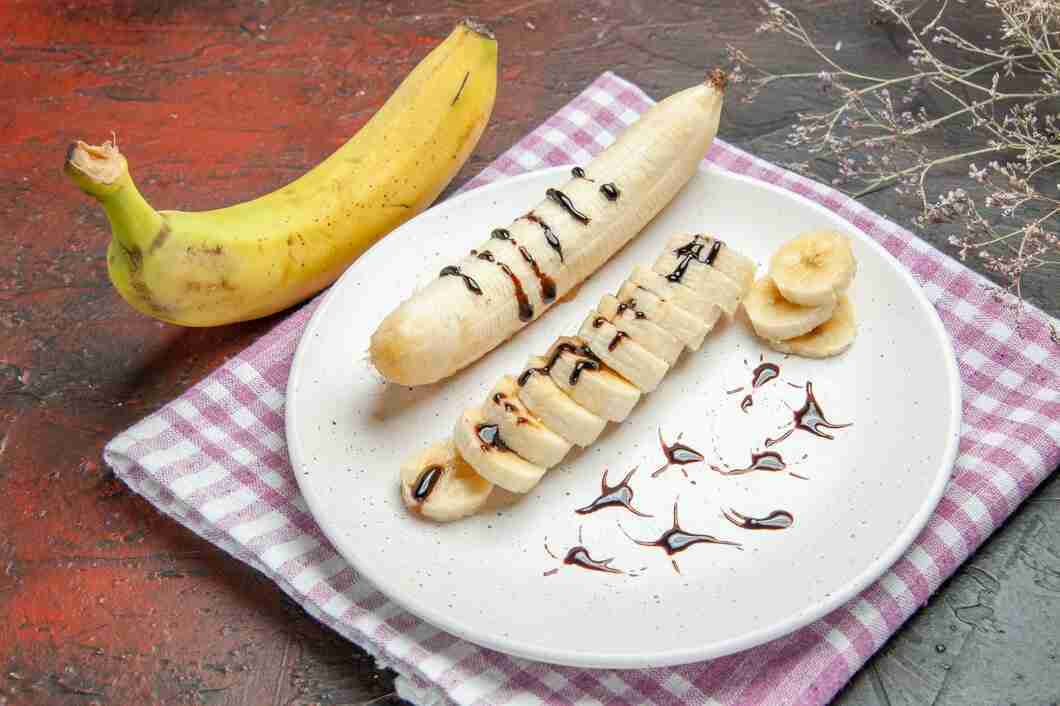 frozen bananas, peanut butter