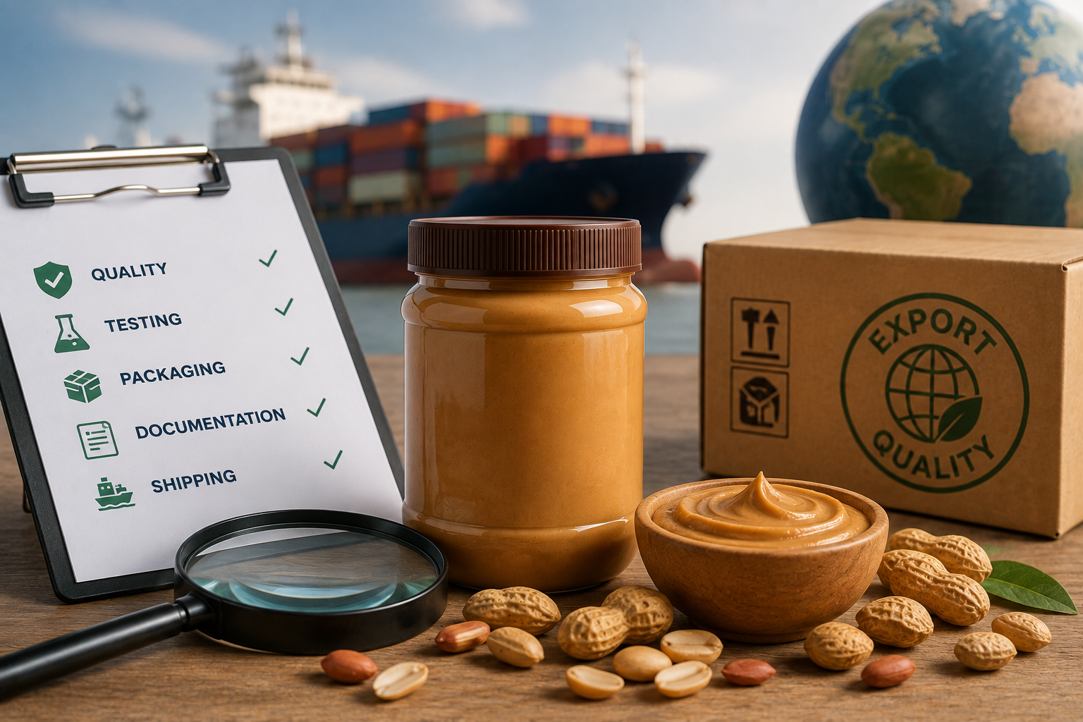 Peanut Butter Supplier & Exporter Guide for Global Buyers